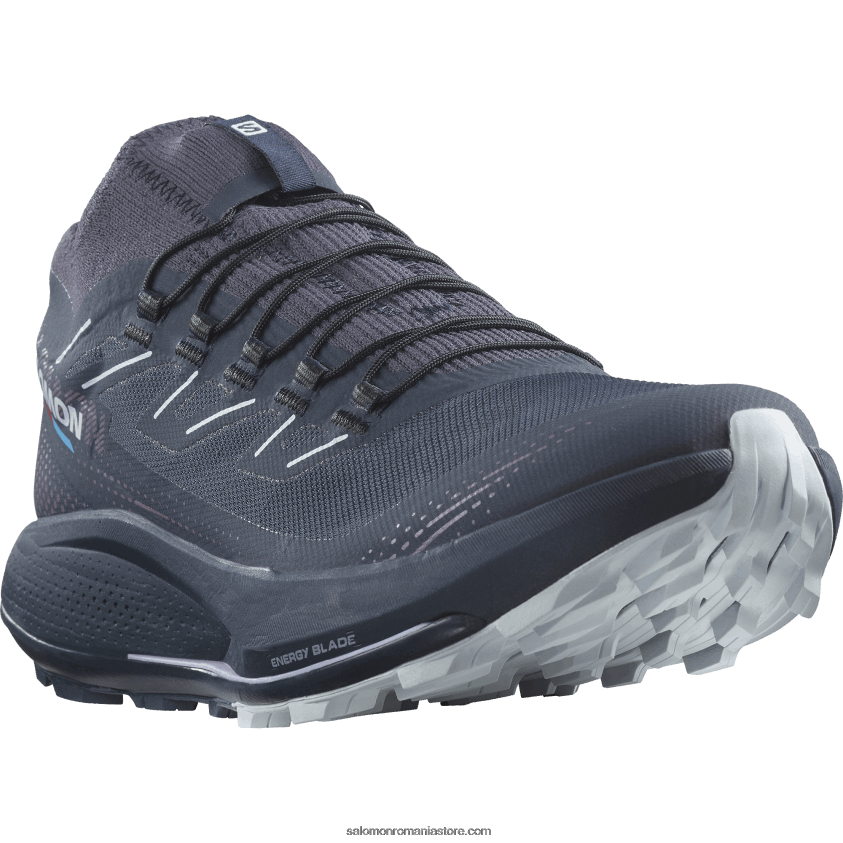 Salomon carbon/înflorire de orhidee/gheață arctică pantofi de alergare trail damă - pulsar trail pro 2 6D8X2J1493