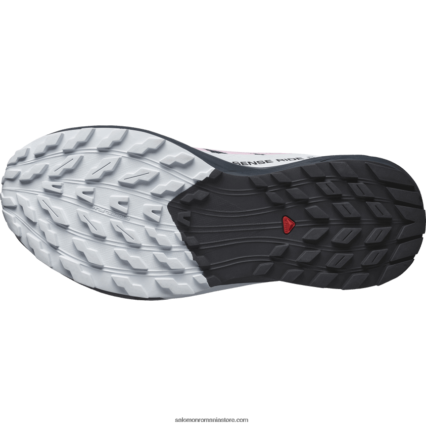 Salomon cerneală de India/plic liliac/gheață arctică pantofi de trail de damă - sense ride 5 6D8X2J1495