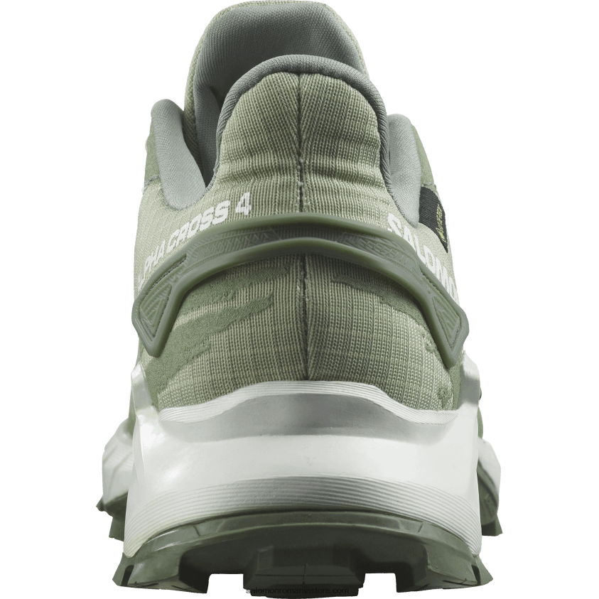 Salomon coroană de salvie/albă/de deșert pantofi alergare dama - alphacross 4 gore-tex 6D8X2J1531