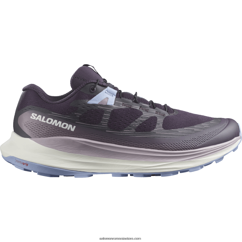 Salomon măruntă de noapte/gheață de vanilie/serenitate pantofi de trail de damă - ultra glide 2 6D8X2J1490