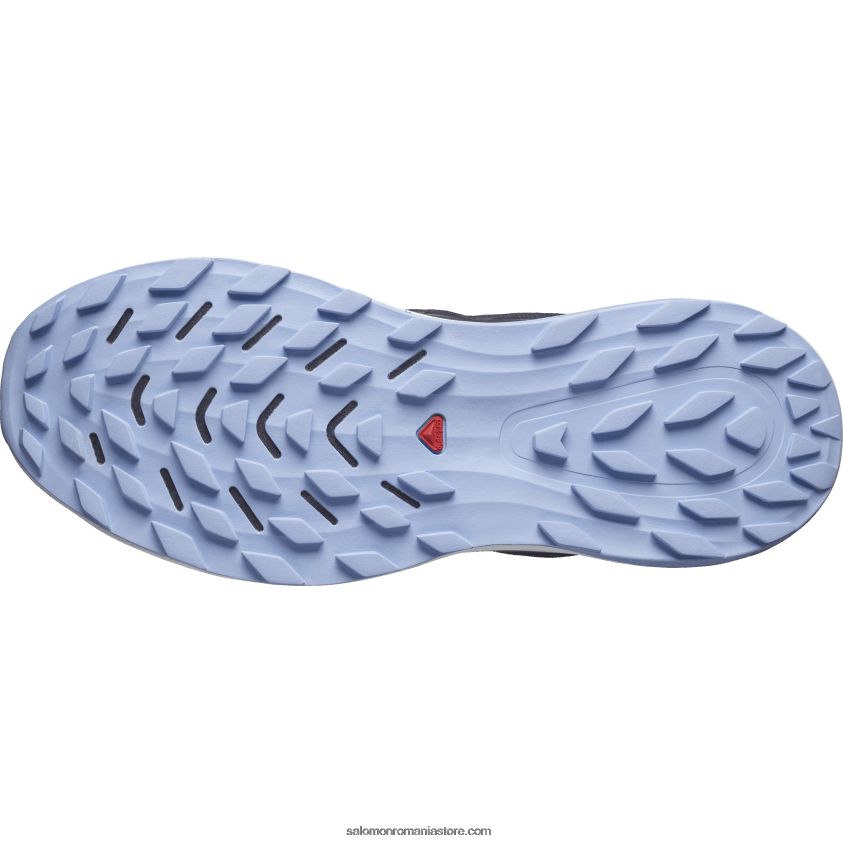 Salomon măruntă de noapte/gheață de vanilie/serenitate pantofi de trail de damă - ultra glide 2 wide 6D8X2J1525