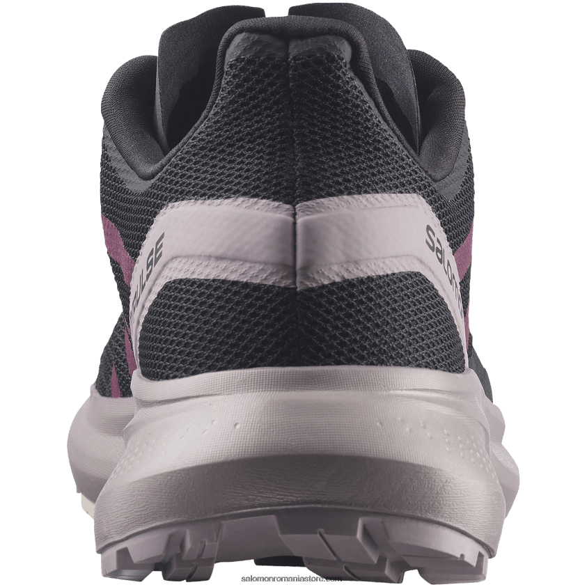 Salomon neagra/prepelita/zi ploioasa pantofi de trail de damă - hypulse 6D8X2J1542