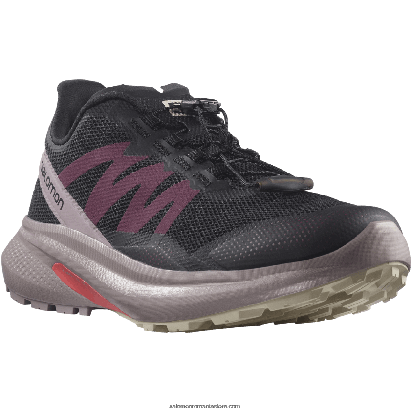 Salomon neagra/prepelita/zi ploioasa pantofi de trail de damă - hypulse 6D8X2J1542