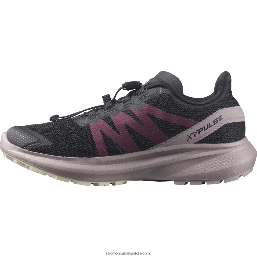Salomon neagra/prepelita/zi ploioasa pantofi de trail de damă - hypulse 6D8X2J1542