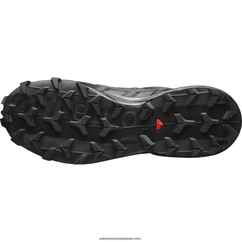 Salomon negru/fantomă pantofi de alergare trail damă - speedcross 6 6D8X2J1507
