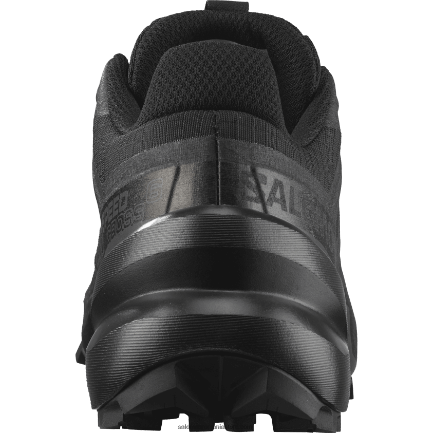 Salomon negru/fantomă pantofi de alergare trail damă - speedcross 6 6D8X2J1507