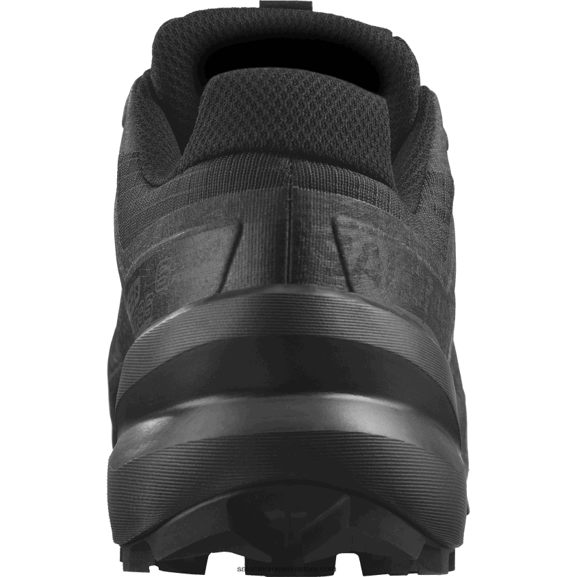 Salomon negru/fantomă pantofi de trail de damă - speedcross 6 forces 6D8X2J804