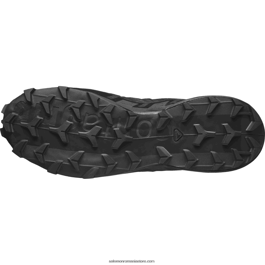 Salomon negru/fantomă pantofi de trail de damă - speedcross 6 forces 6D8X2J804