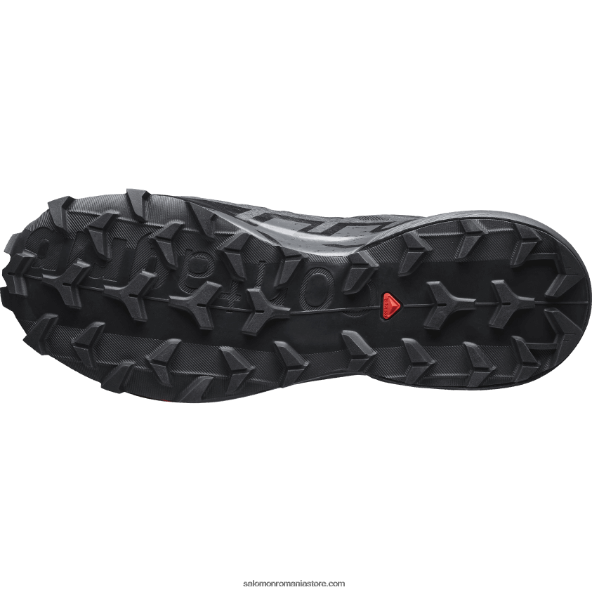 Salomon negru/fantomă pantofi de trail de damă - speedcross 6 gore-tex 6D8X2J1516
