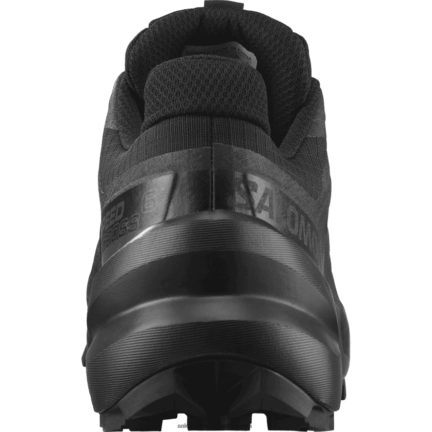 Salomon negru/fantomă pantofi de trail de damă - speedcross 6 gore-tex 6D8X2J1516