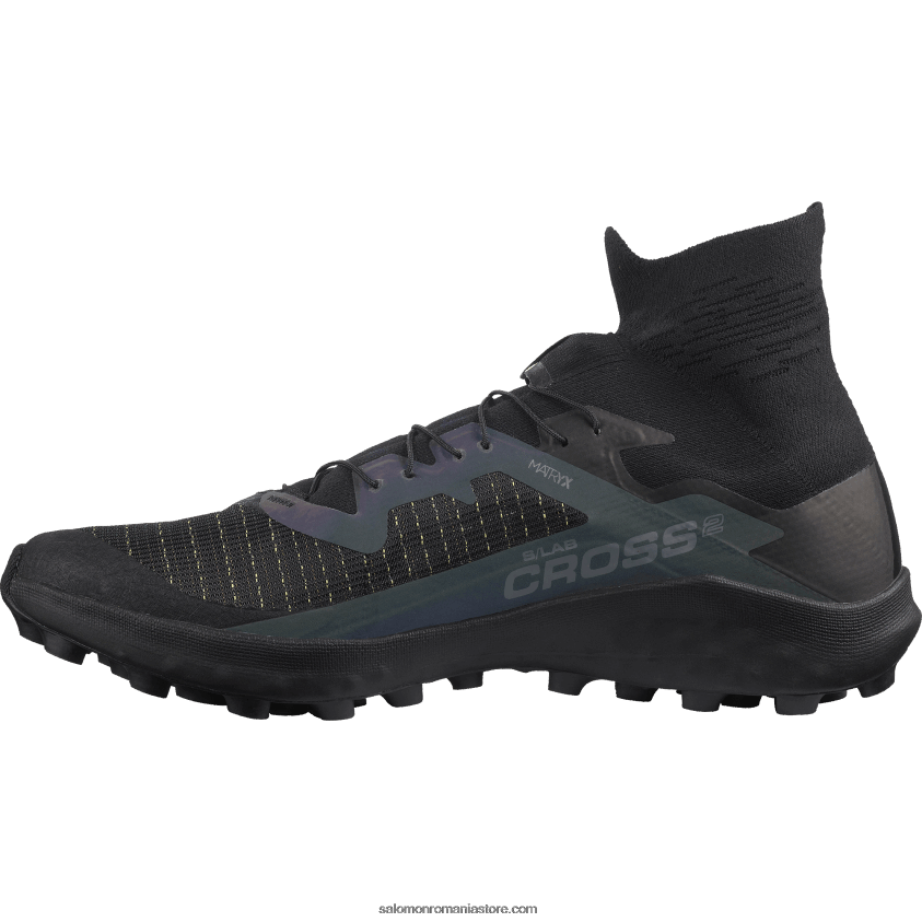 Salomon negru pantofi de alergare trail damă - s/lab cross 2 6D8X2J1526