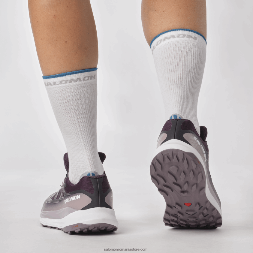 Salomon nuambră/alb/peisaj lunar pantofi de trail de damă - ultra glide 2 gore-tex 6D8X2J1520