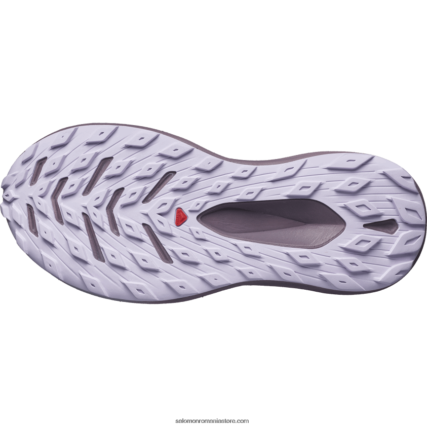 Salomon nuambră/peisaj lunar/flor de orhidee pantofi de trail de damă - glide max tr 6D8X2J1500