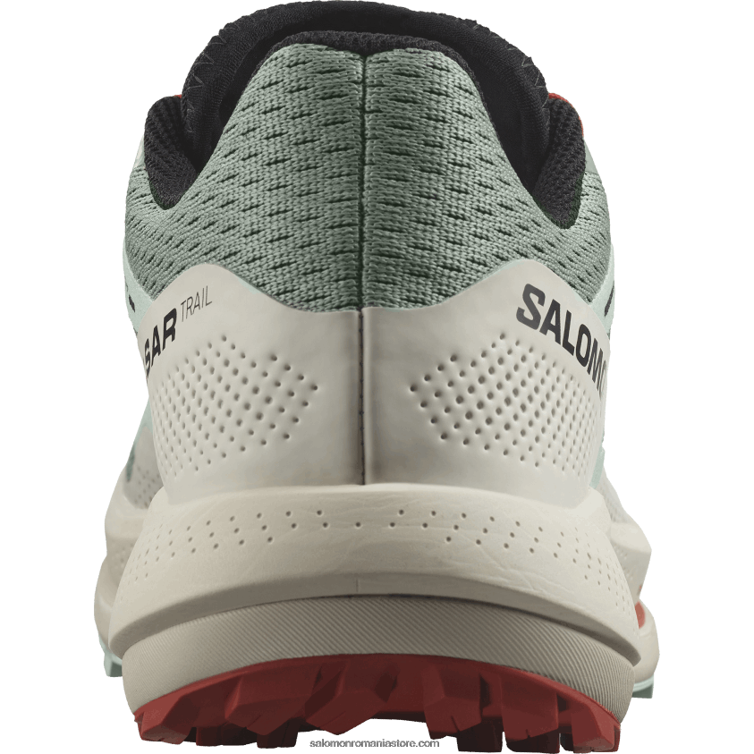 Salomon tampon de crin/aqua albit/sos iute pantofi de alergare trail damă - pulsar trail 6D8X2J1514