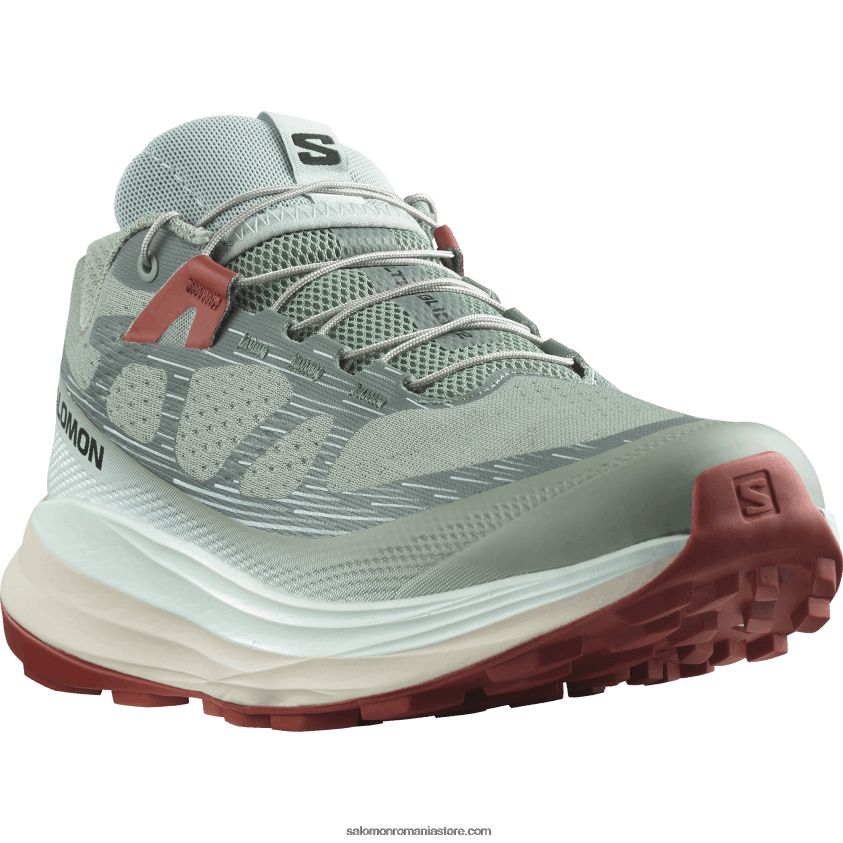 Salomon tampon de crin/aqua albit/sos iute pantofi de trail de damă - ultra glide 2 6D8X2J1489