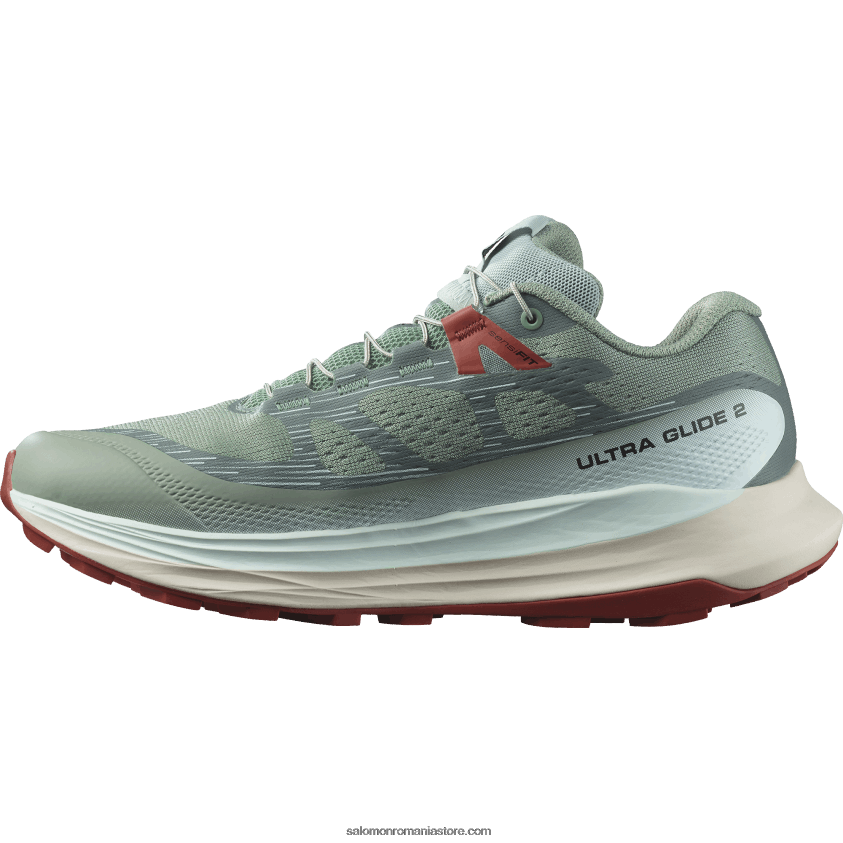 Salomon tampon de crin/aqua albit/sos iute pantofi de trail de damă - ultra glide 2 6D8X2J1489