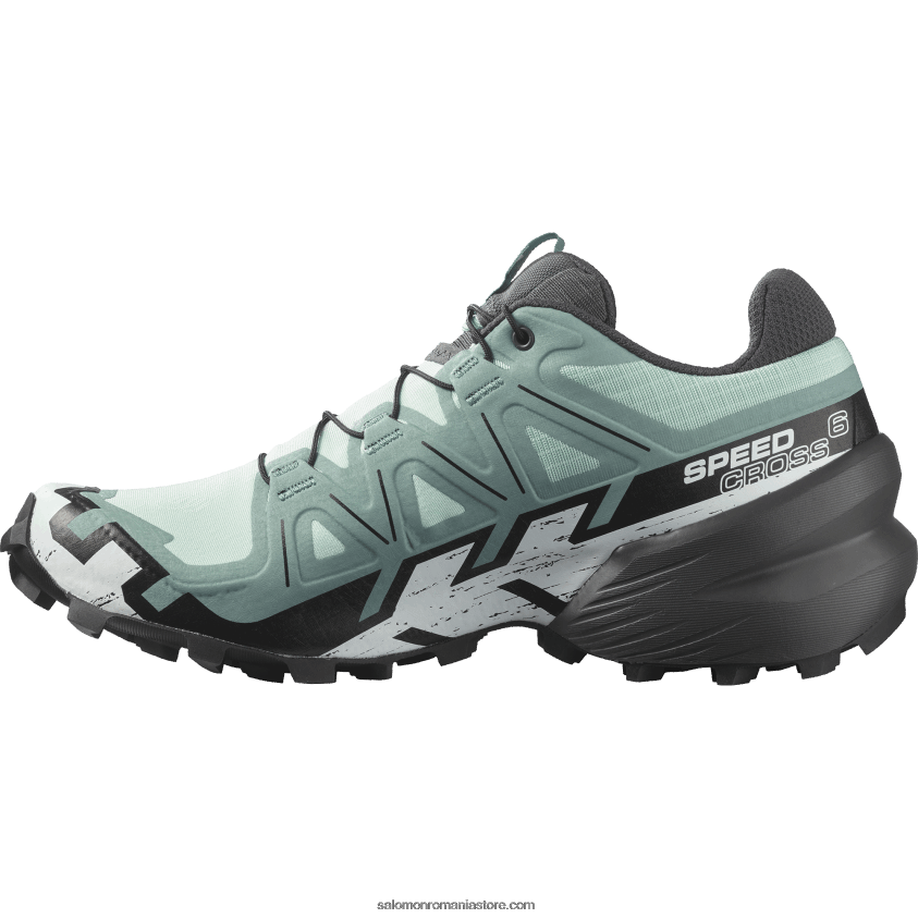 Salomon yucca/abanos/alb pantofi de alergare trail damă - speedcross 6 6D8X2J1505