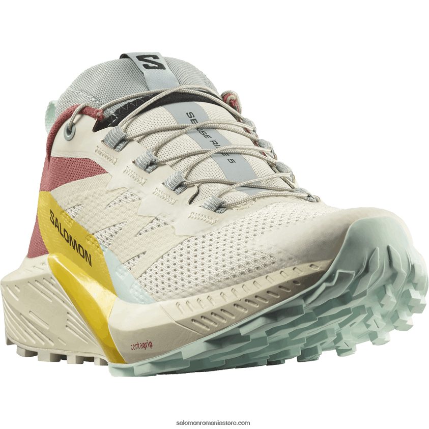 Salomon zi ploioasă/sos iute/frezie pantofi de trail de damă - sense ride 5 6D8X2J1497