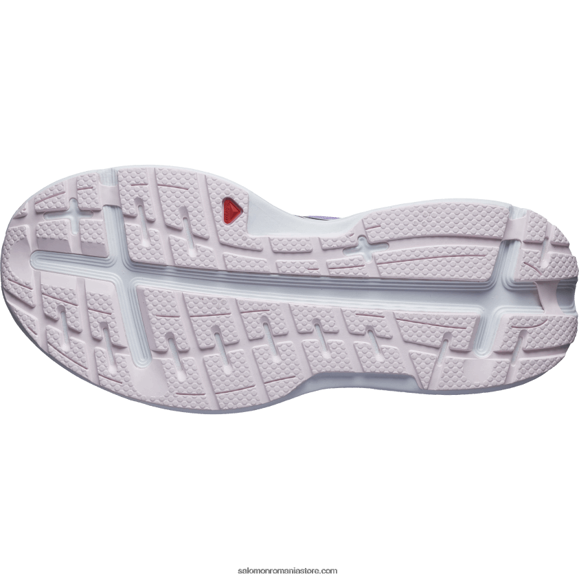 Salomon floare de orhidee/roz leagăn/alb pantofi alergare damă - aero glide 6D8X2J1152