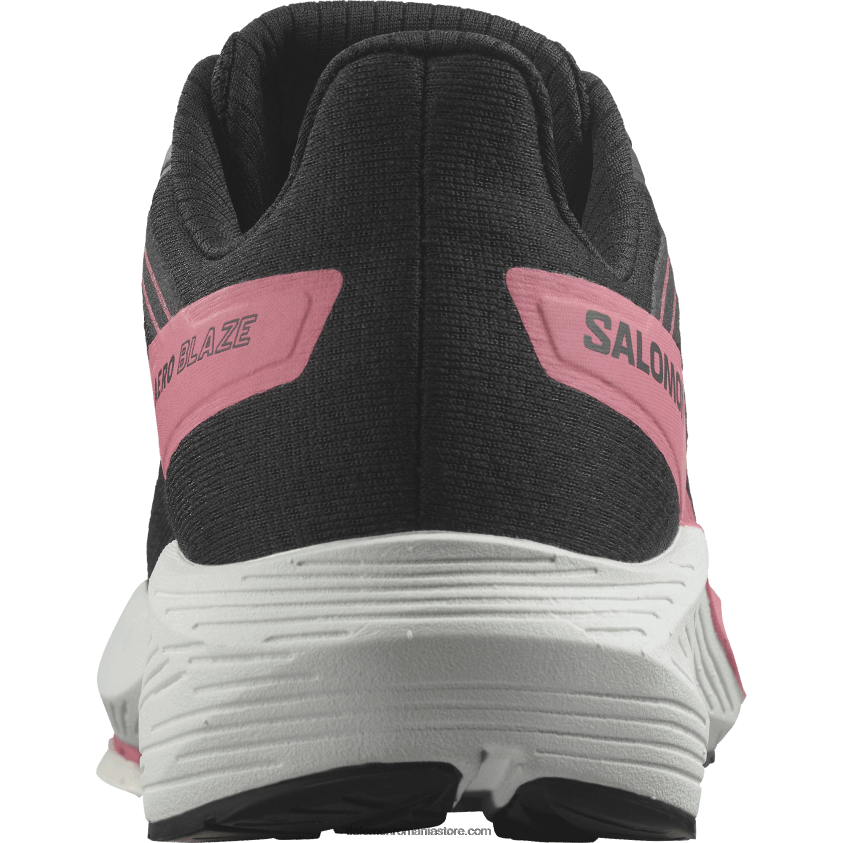 Salomon negru/alb/trandafir de ceai pantofi de alergare damă - aero blaze 6D8X2J741