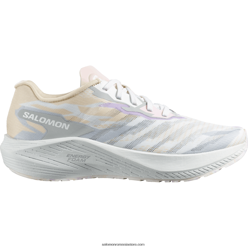 Salomon piersic fraged/albastru sidefat/alb pantofi de alergare dama - aero volt 6D8X2J754