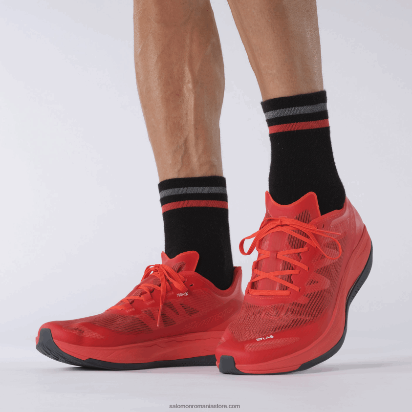 Salomon roșu curse s05 pantofi alergare dama - s/lab phantasm cf 6D8X2J751