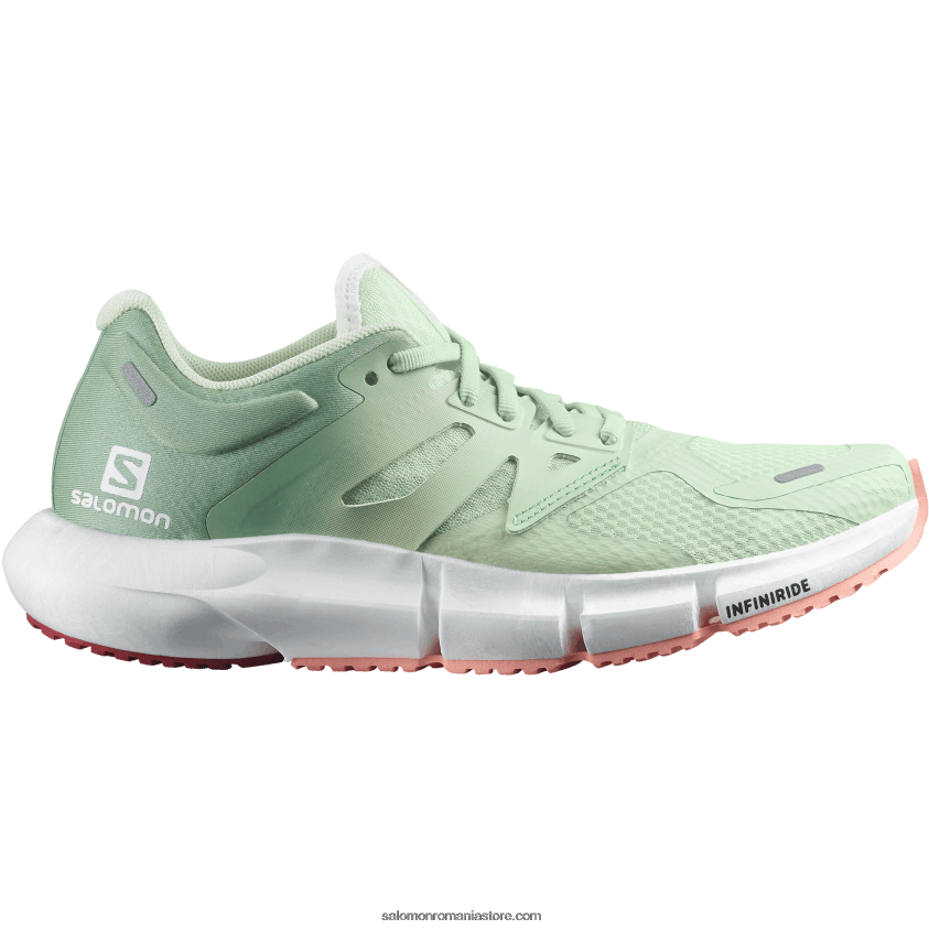Salomon spray/verde granit/dalie înflorită pantofi de alergare pentru femei - prezice 2 6D8X2J755