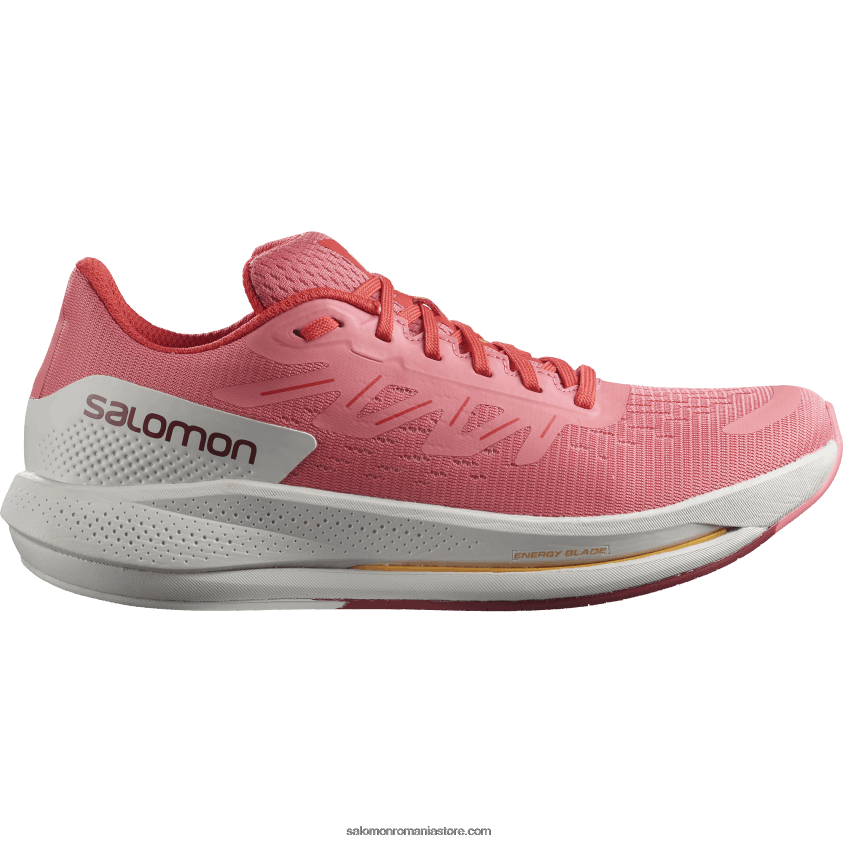 Salomon trandafir de ceai/roșu lunar/roșu de mac pantofi de alergare dama - spectur 6D8X2J746