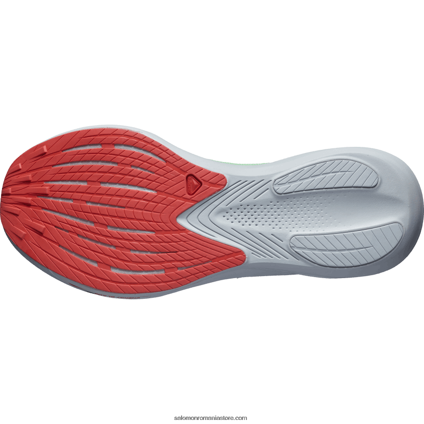 Salomon verde patinat/albastru perlat/rosu mac pantofi de alergare damă – fantasmă 6D8X2J744