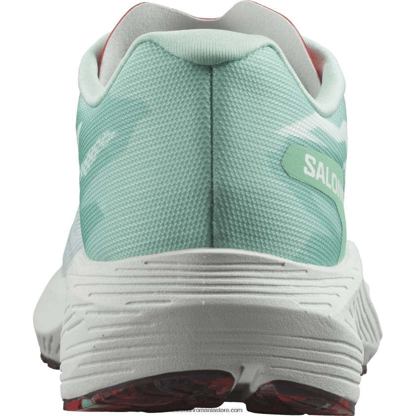 Salomon yucca/alb/rosu mac pantofi de alergare dama - aero volt 6D8X2J752