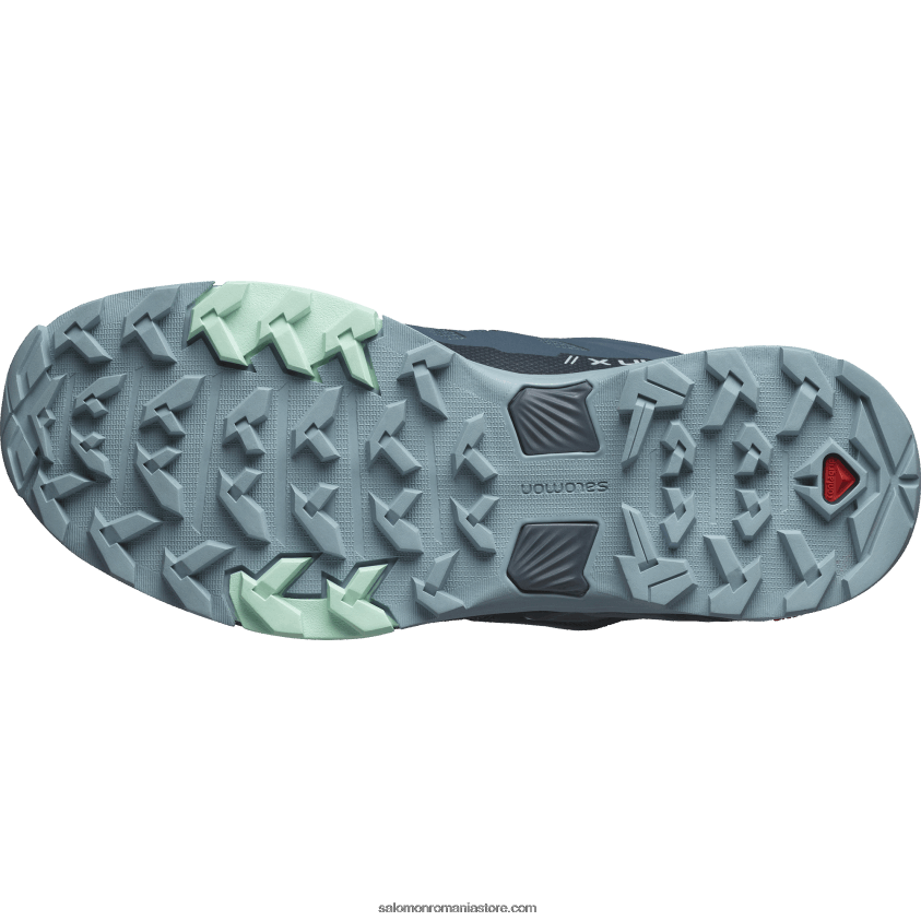 Salomon Stargazer/carbon/stone blue pantofi de drumeție damă - x ultra 4 gore-tex 6D8X2J1138