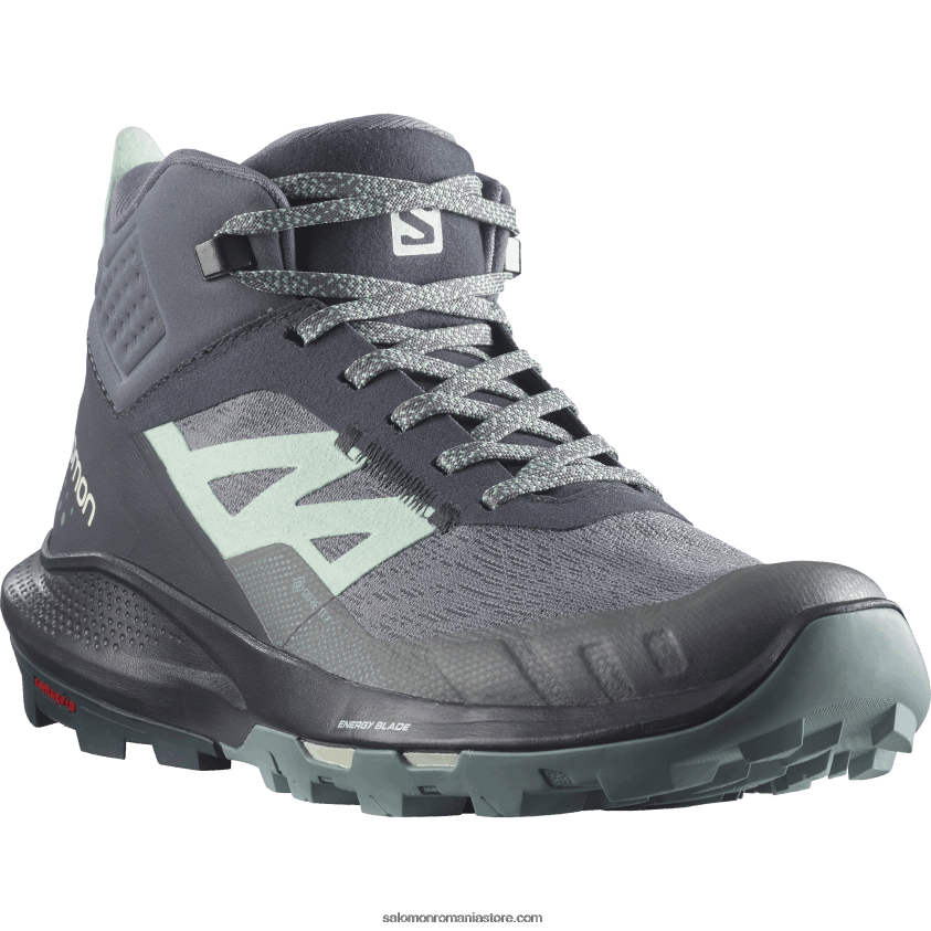 Salomon abanos/nuanta linistita cizme de drumetie dama - outpulse mid gore-tex 6D8X2J1117