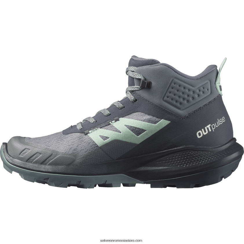 Salomon abanos/nuanta linistita cizme de drumetie dama - outpulse mid gore-tex 6D8X2J1117
