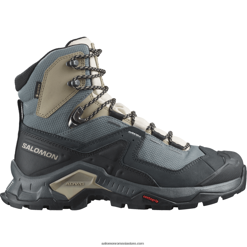 Salomon abanos / zi ploioasă / vreme furtunoasă ghete de drumeție din piele de damă - quest element gore-tex 6D8X2J1136