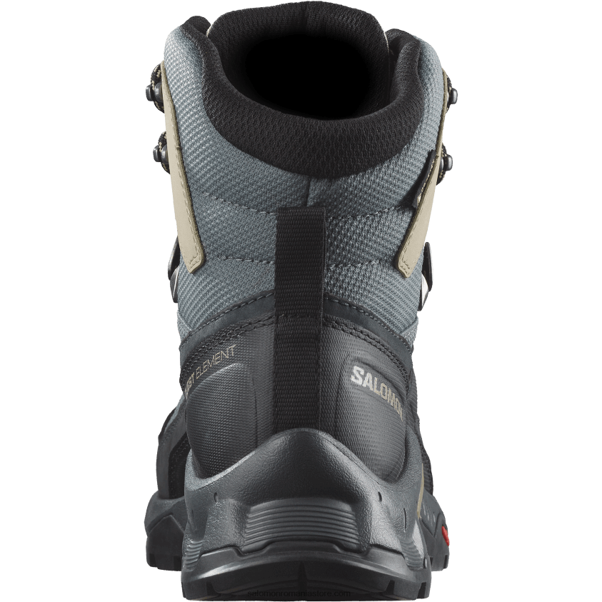 Salomon abanos / zi ploioasă / vreme furtunoasă ghete de drumeție din piele de damă - quest element gore-tex 6D8X2J1136