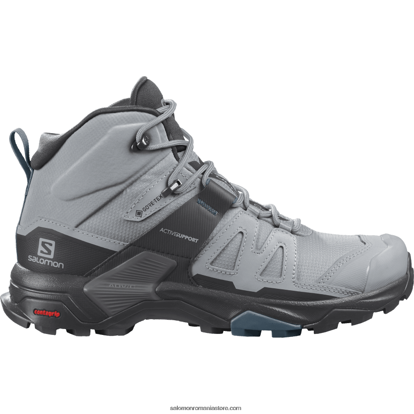 Salomon cariera/negru/albastru legion cizme de drumetie dama - x ultra 4 mid gore-tex 6D8X2J1134