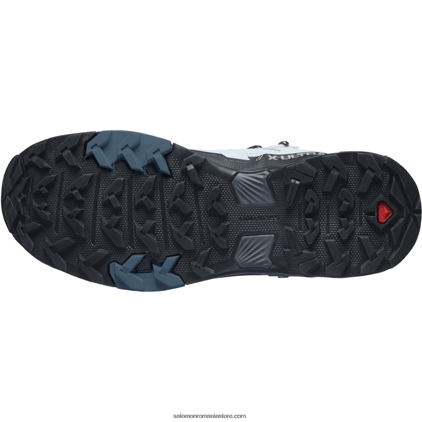 Salomon cariera/negru/albastru legion cizme de drumetie dama - x ultra 4 mid wide gore-tex 6D8X2J1141