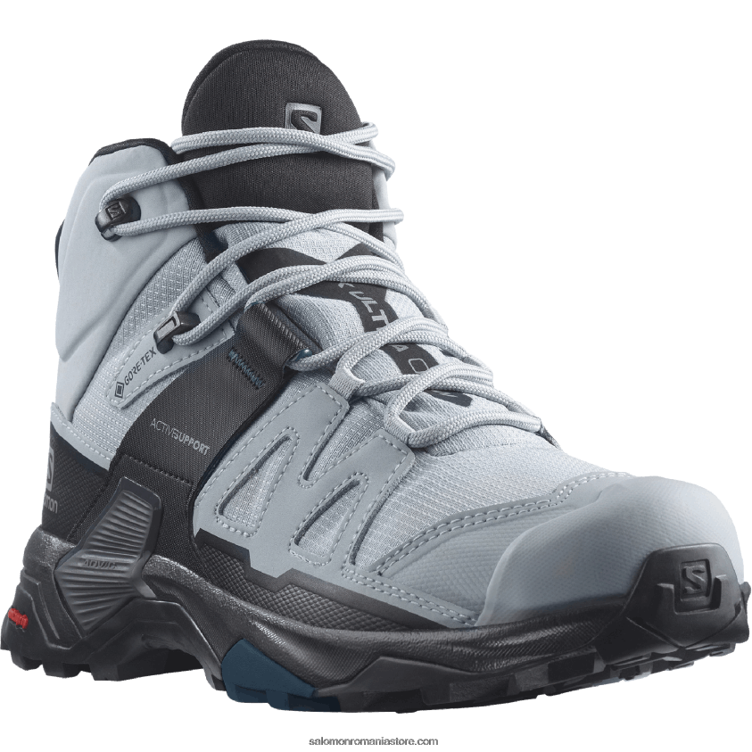 Salomon cariera/negru/albastru legion cizme de drumetie dama - x ultra 4 mid wide gore-tex 6D8X2J1141