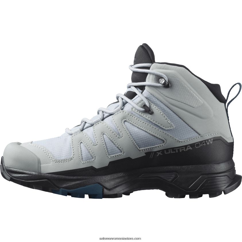 Salomon cariera/negru/albastru legion cizme de drumetie dama - x ultra 4 mid wide gore-tex 6D8X2J1141