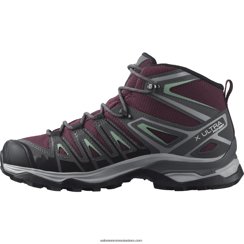 Salomon degustare de vinuri/magnet/verde granit cizme de drumetie dama - x ultra pioneer mid clima waterproof 6D8X2J1278