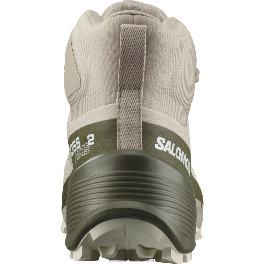 Salomon gri penă/noapte măsliniu/alb cizme de drumetie dama - cross hike 2 mid gore-tex 6D8X2J736