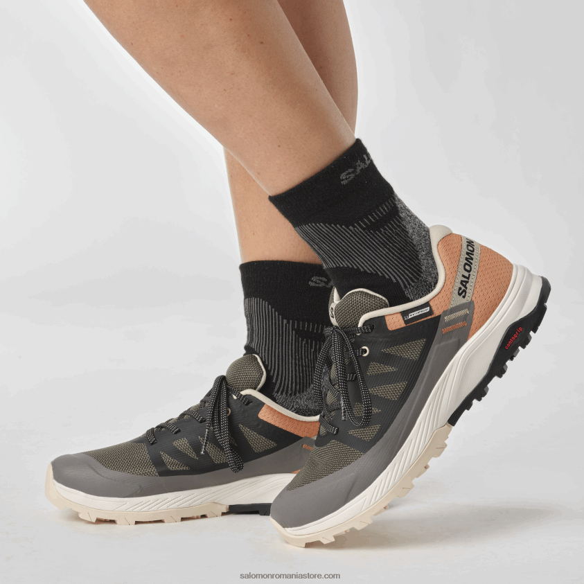 Salomon magnet/negru/aur coral pantofi de drumeție damă - outrise clima impermeabili 6D8X2J1144