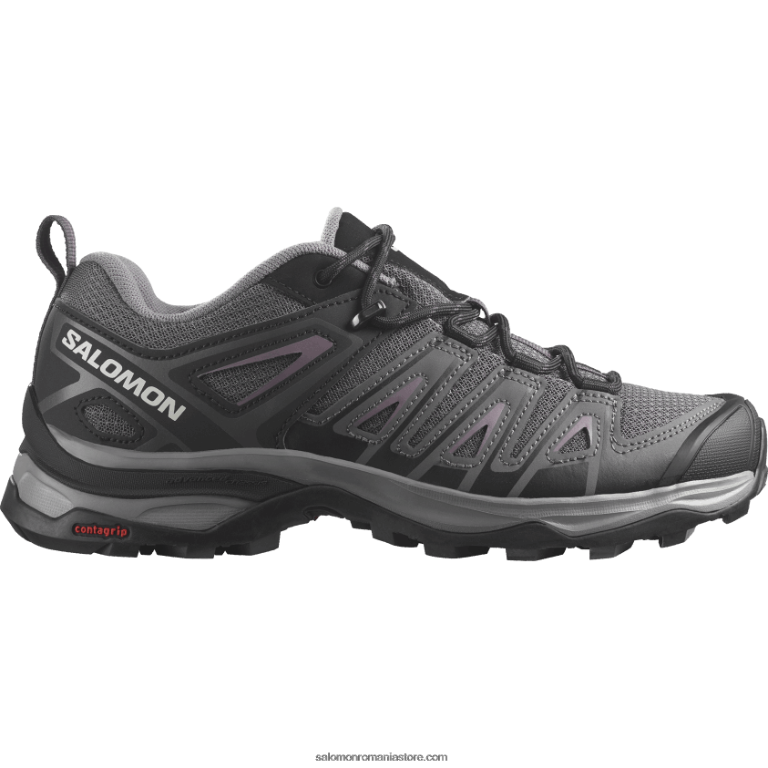 Salomon magnet/negru/peisaj lunar pantofi de drumeție damă - x ultra pioneer aero 6D8X2J1120
