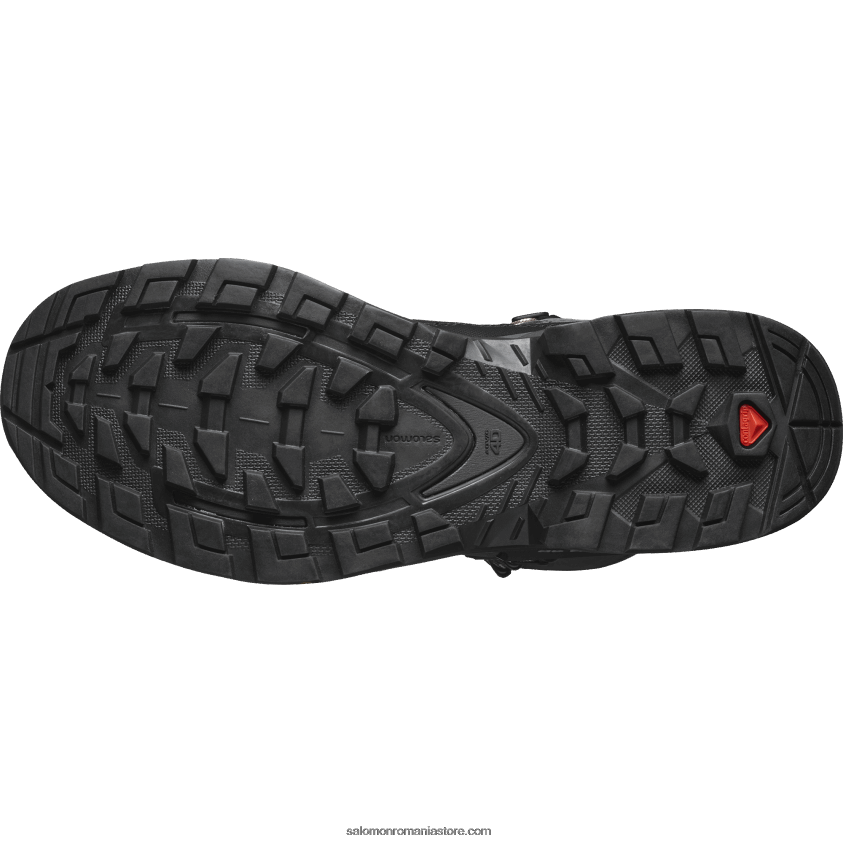 Salomon magnet/negru/sarut de soare ghete de drumeție din piele de damă - quest 4 gore-tex 6D8X2J1128