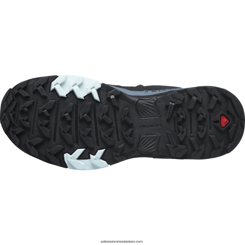 Salomon negru/ vreme furtunoasă/ albastru opal pantofi de drumeție damă - x ultra 4 gore-tex 6D8X2J1137