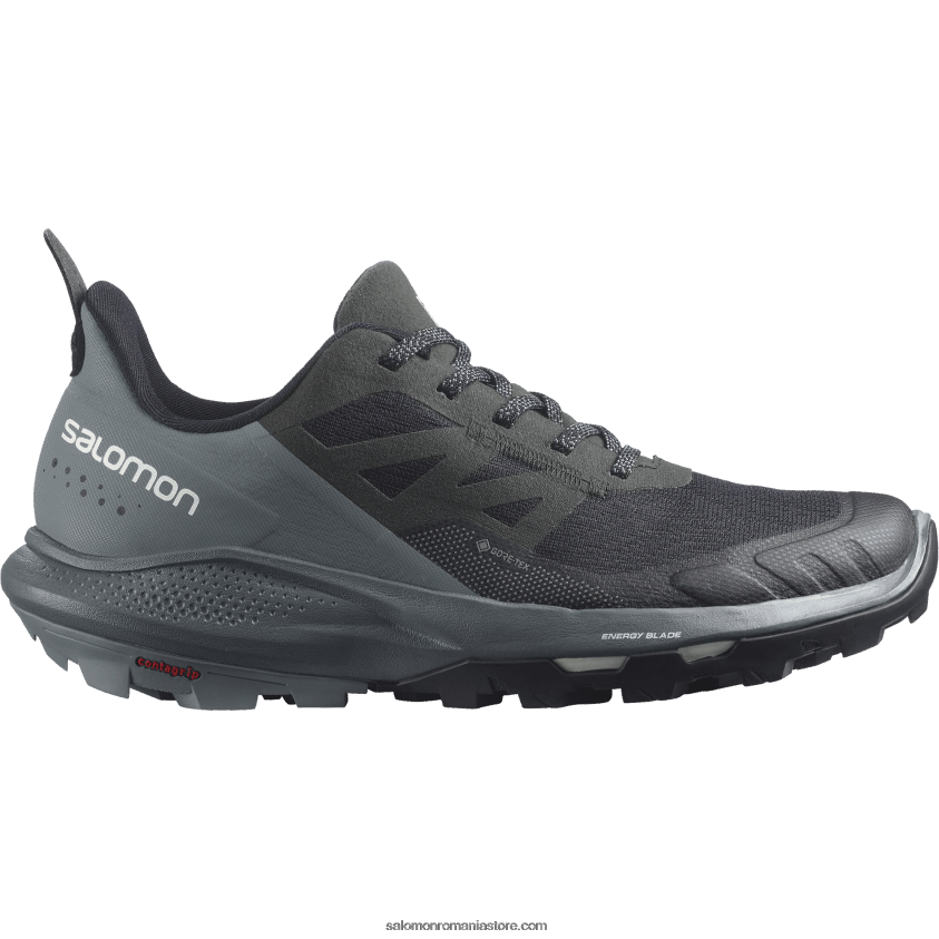 Salomon negru/ vreme furtunoasă/ gheață de vanilie pantofi de drumeție damă - outpulse gore-tex 6D8X2J1123