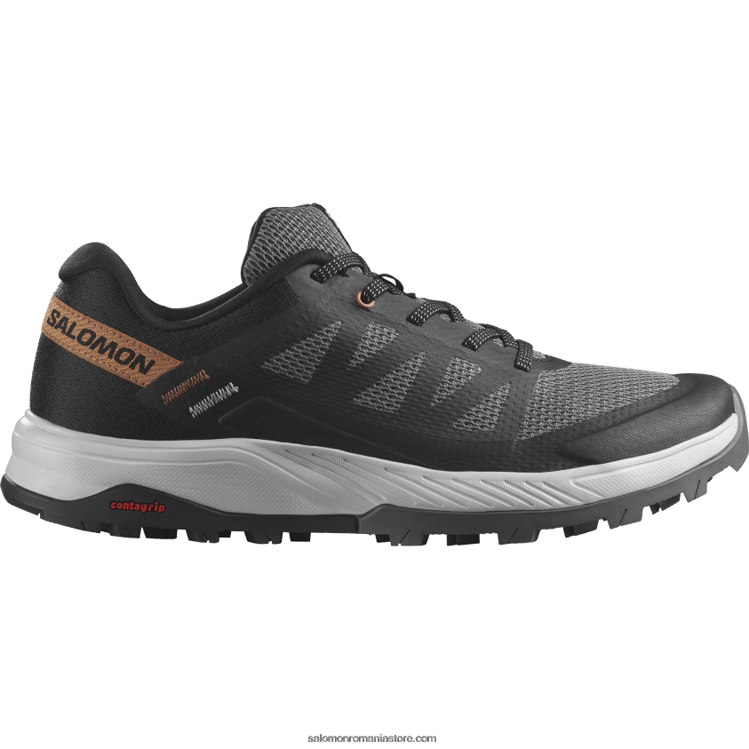 Salomon pisicuta prune/negru/coral gold pantofi de drumeție damă - outrise 6D8X2J1280