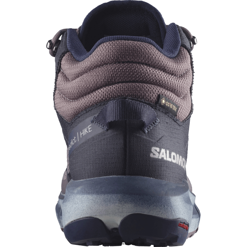 Salomon prepeliță/cer de noapte/aura astrală cizme de drumeție damă - predict hike mid gore-tex 6D8X2J1131