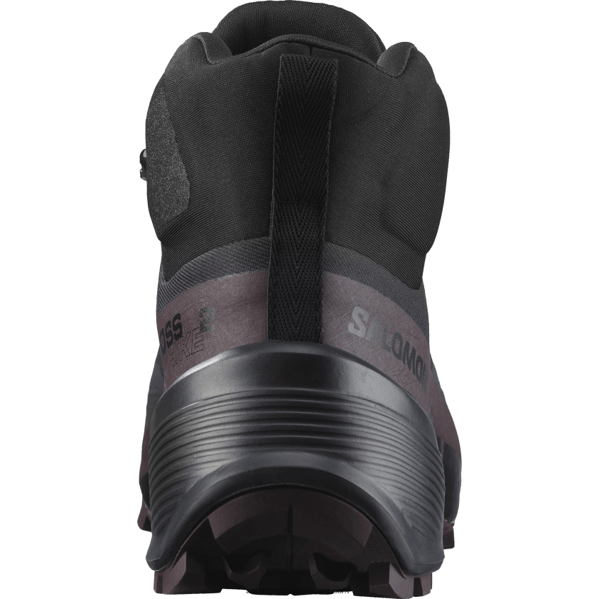 Salomon prune negre/ciocolata cizme de drumetie dama - cross hike 2 mid gore-tex 6D8X2J735