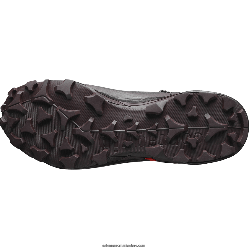 Salomon prune negre/ciocolata cizme de drumetie dama - cross hike 2 mid gore-tex 6D8X2J735
